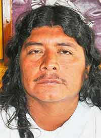 JOSE DE LOS SANTOS SAUNA , cabildo gobernador, padre de Jacinto Sauna.